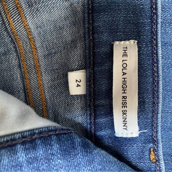 Denim Forum Lola High Rise Skinny size 24 - Picture 2 of 5